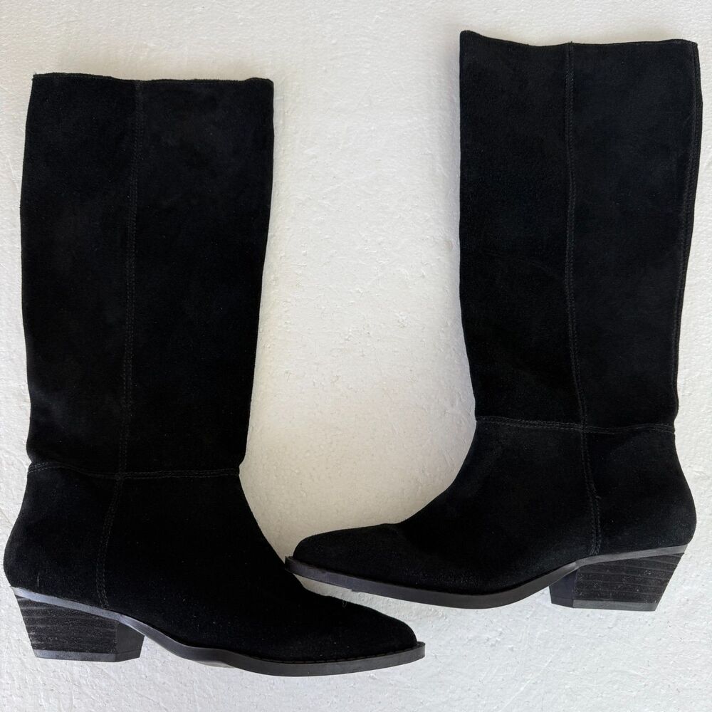 Size 5.5M - Chelsea & Violet Nadia Suede & Leather Women's Boots